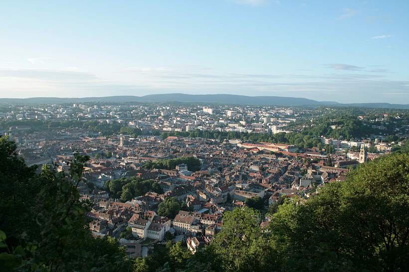 Панорама Безансона