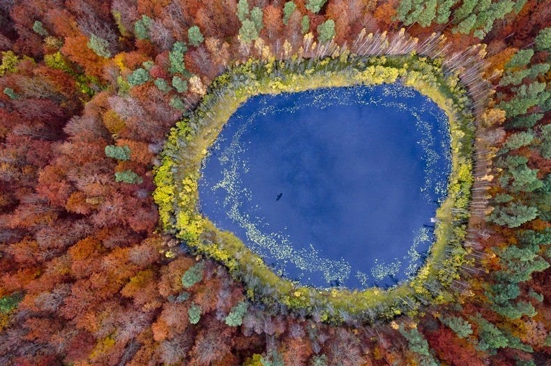 14 потрясающих аэрофотографий о том, как сталкиваются природа и цивилизация