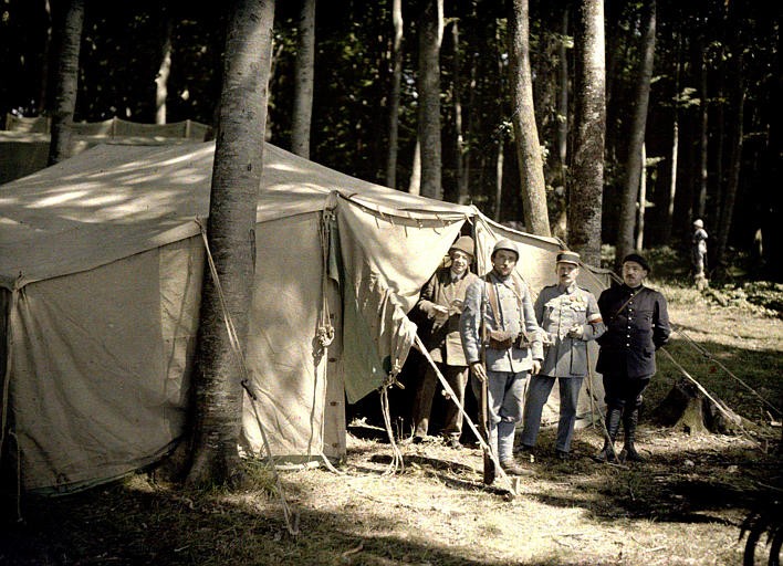 Редкие 100-летние фотографии, демонстрирующие Первую мировую войну в цвете