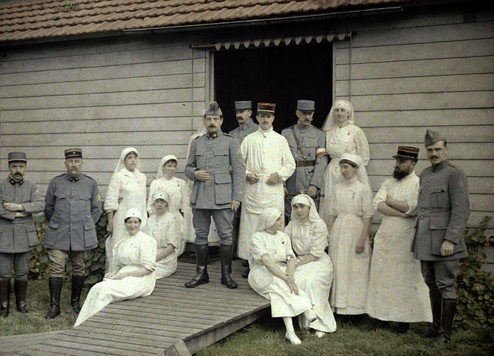 Редкие 100-летние фотографии, демонстрирующие Первую мировую войну в цвете