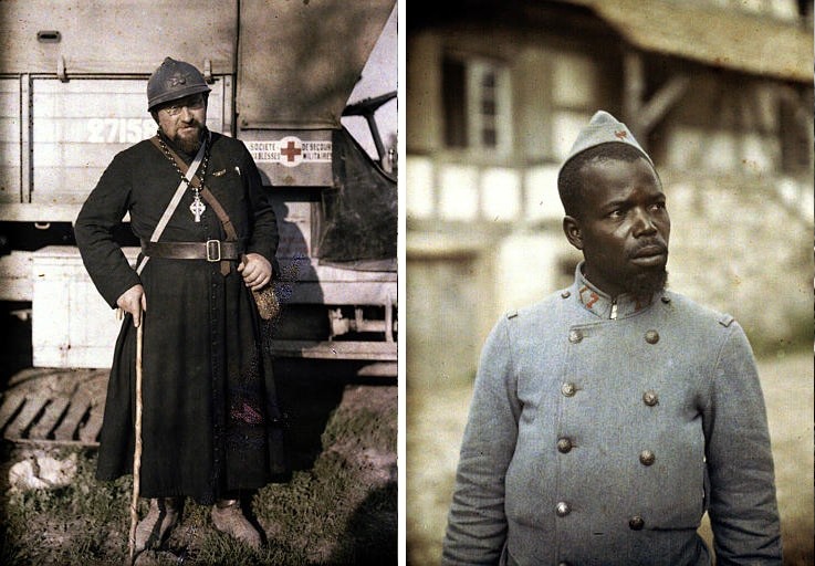 Редкие 100-летние фотографии, демонстрирующие Первую мировую войну в цвете