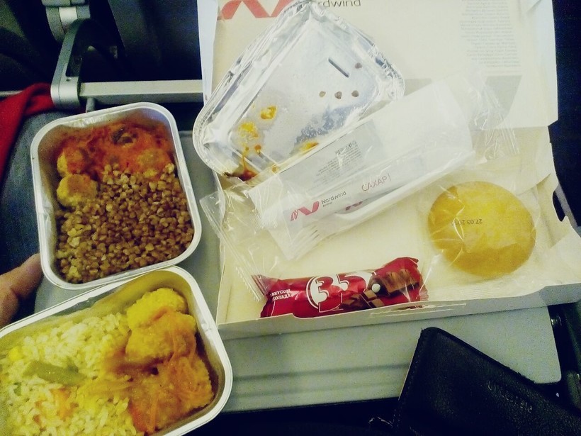 питание на борту Nordwind