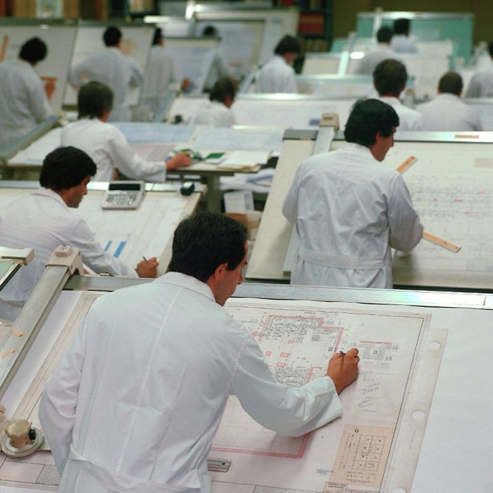 19 винтажных фото о том, как работали люди до того, как появился AutoCAD