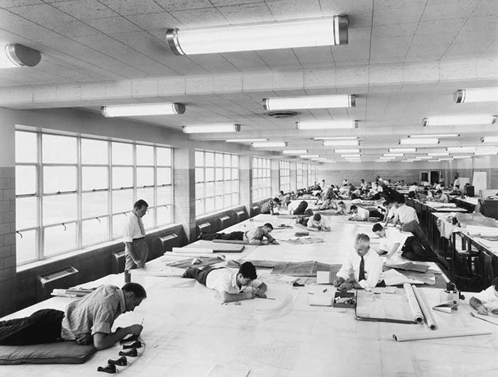 19 винтажных фото о том, как работали люди до того, как появился AutoCAD
