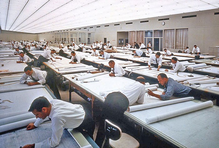 19 винтажных фото о том, как работали люди до того, как появился AutoCAD