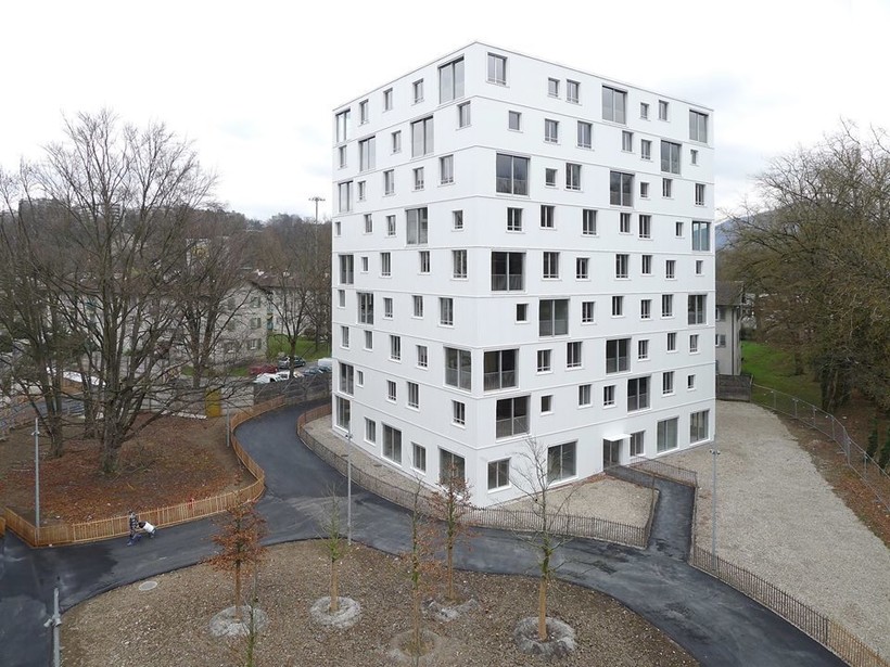 La Fontenette Social Housing, Каруж, Швейцария