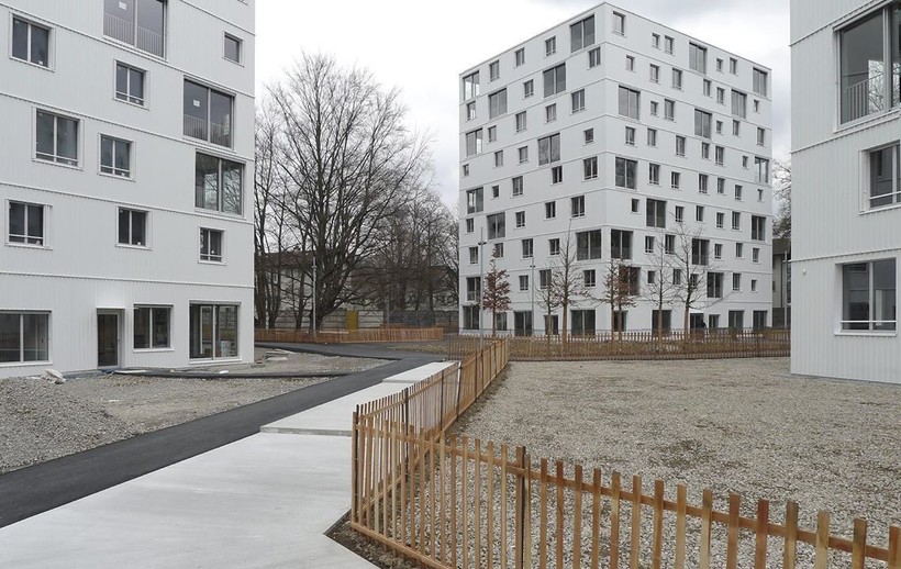 La Fontenette Social Housing, Каруж, Швейцария