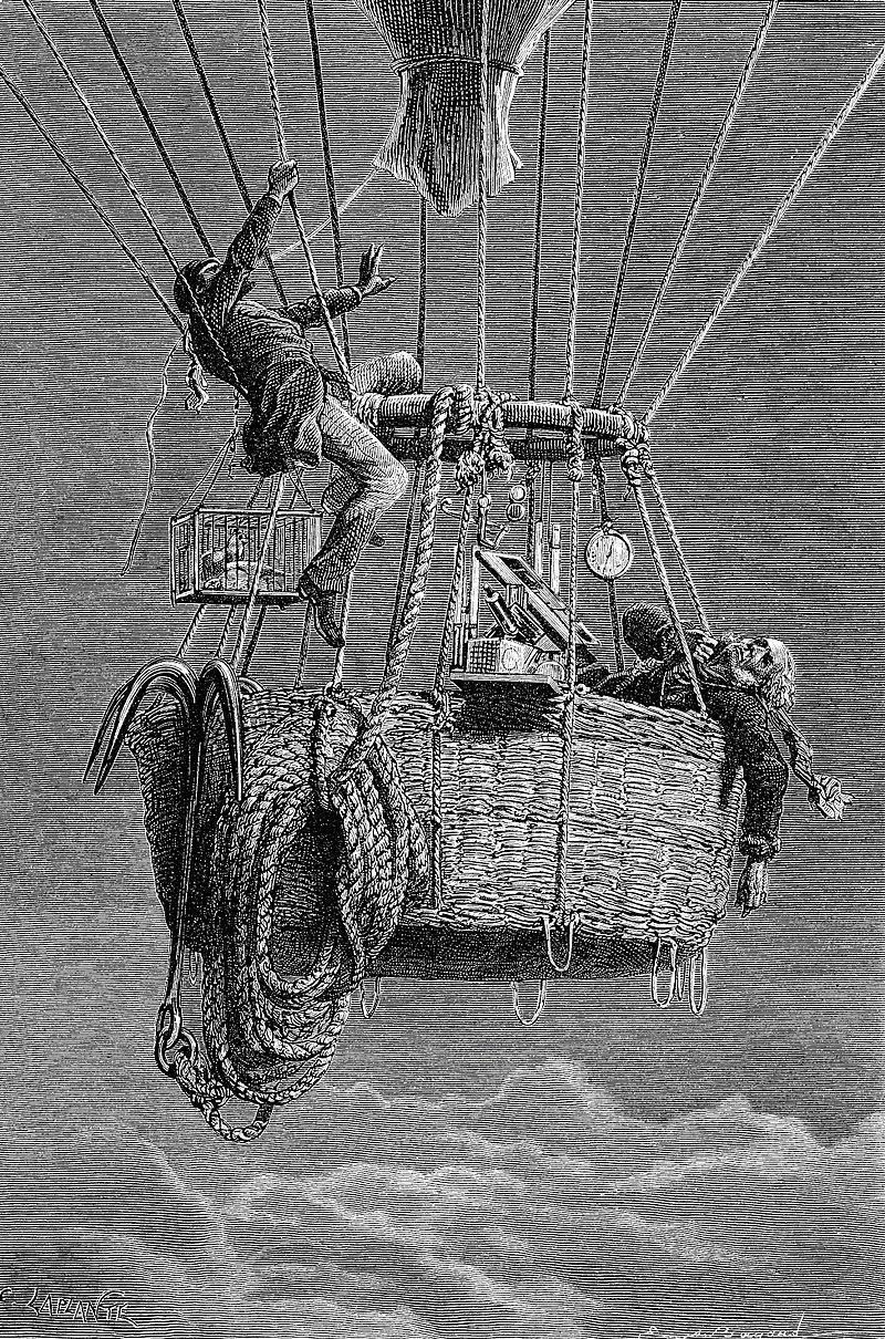 Полет Глейшера и Коксвелла 5 сентября 1862 года