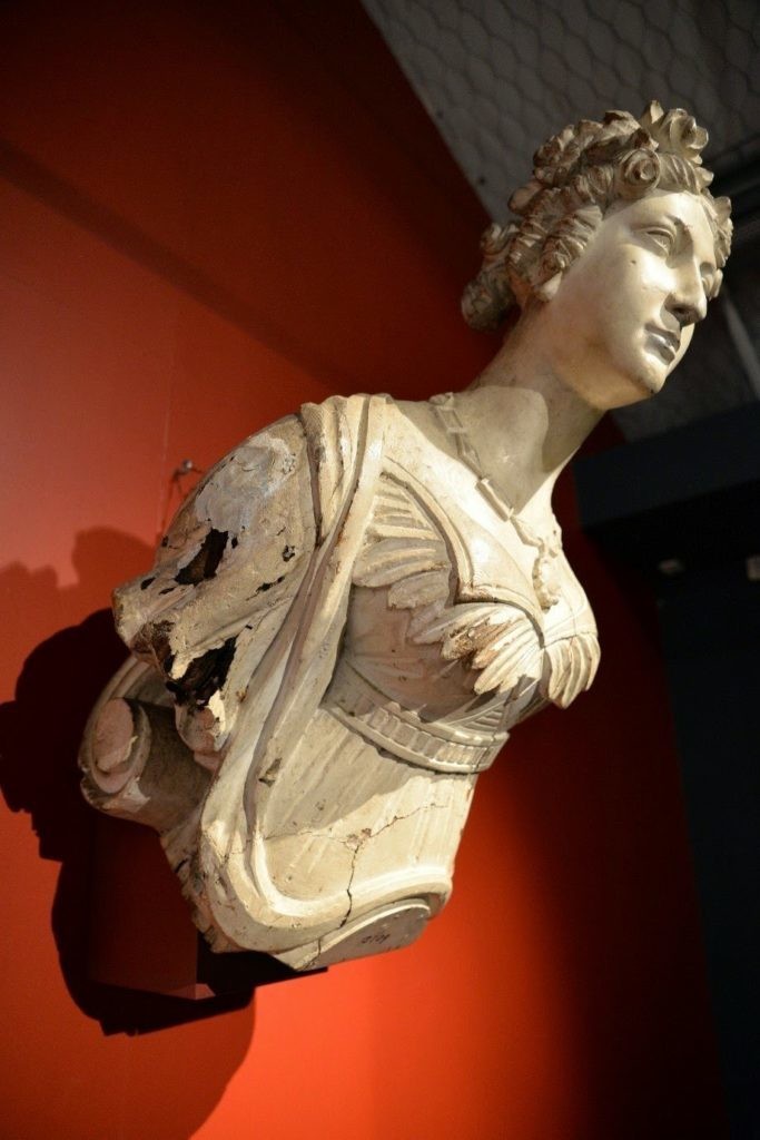 Носовая часть корабля Orpheus, потерпевшего крушение в 1863 году