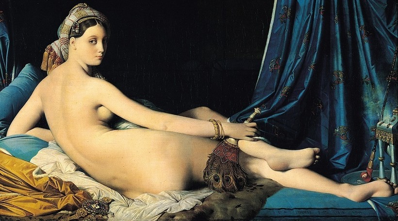 «Большая одалиска», 1814 г. 