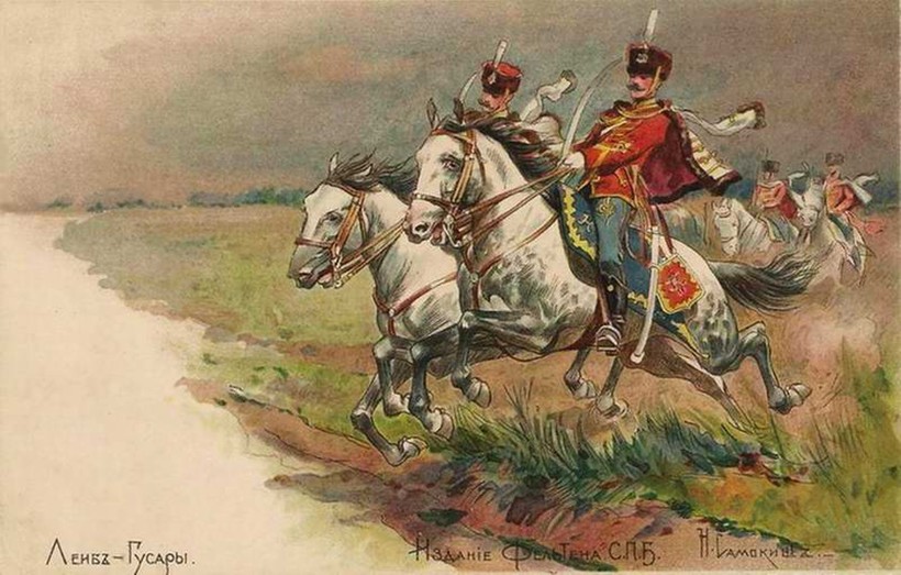 «Лейб-гусары», 1904 год. Николай Самокиш «Лейб-гусары», 1904 год. Николай Самокиш