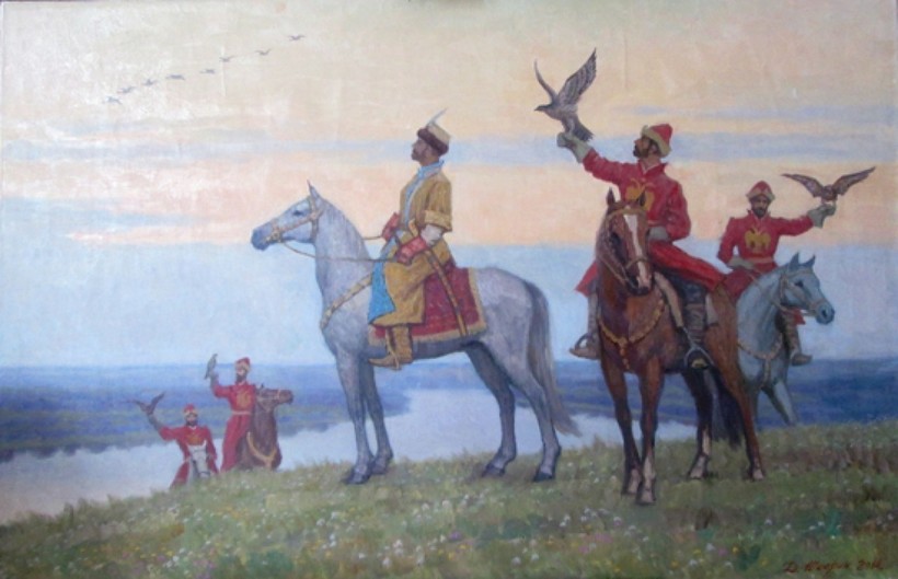 «Соколиная охота царя Алексея Михайловича», 2014 г. Д. Шмарин «Соколиная охота царя Алексея Михайловича», 2014 г. Д. Шмарин