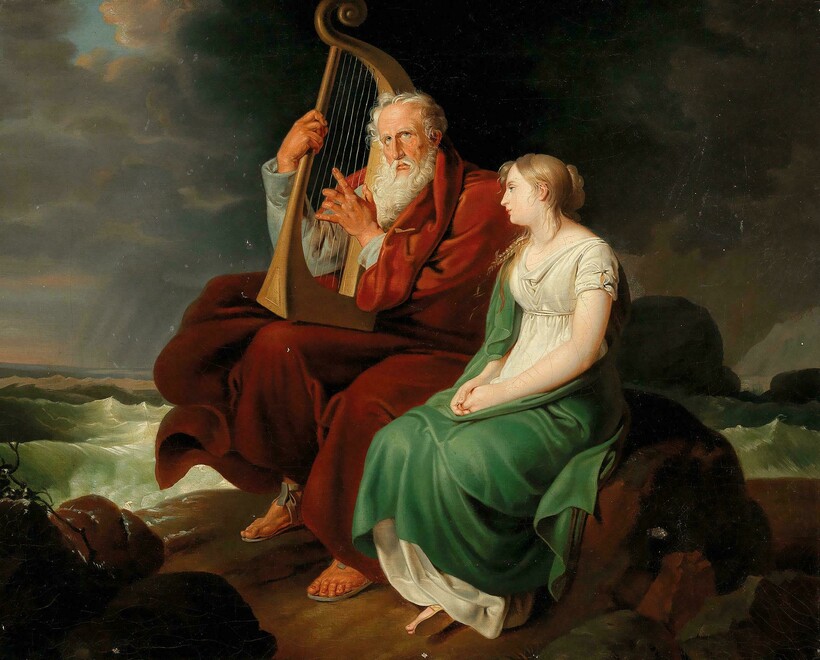 «Оссиан и Мальвина», 1810 г. Иоганн Питер Крафт «Оссиан и Мальвина», 1810 г. Иоганн Питер Крафт