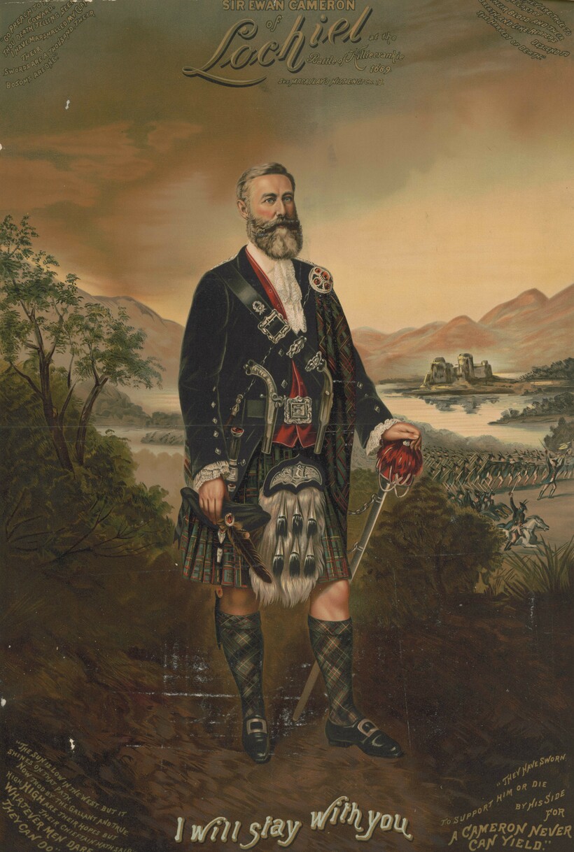 Участник битвы Killiecrankie, XVII век Участник битвы Killiecrankie, XVII век