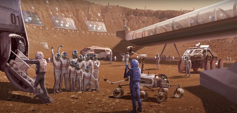 Блог - Видео: Что будет на Марсе до 2058 года Видео: Что будет на Марсе до 2058 года