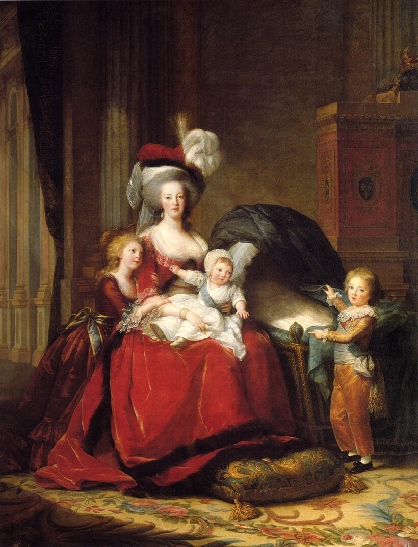 «Мария-Антуанетта и ее дети», 1787 год. Элизабет-Луиз Виже-Лебрён «Мария-Антуанетта и ее дети», 1787 год. Элизабет-Луиз Виже-Лебрён