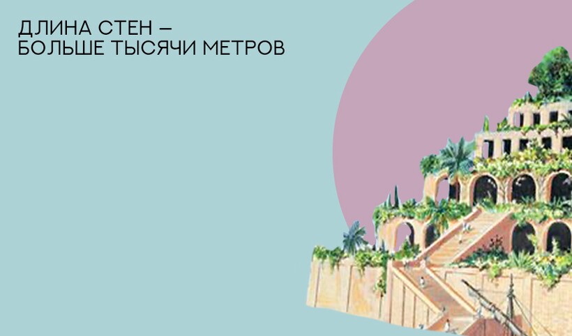 Блог - Инфографика: Загадка садов Семирамиды Инфографика: Загадка садов Семирамиды