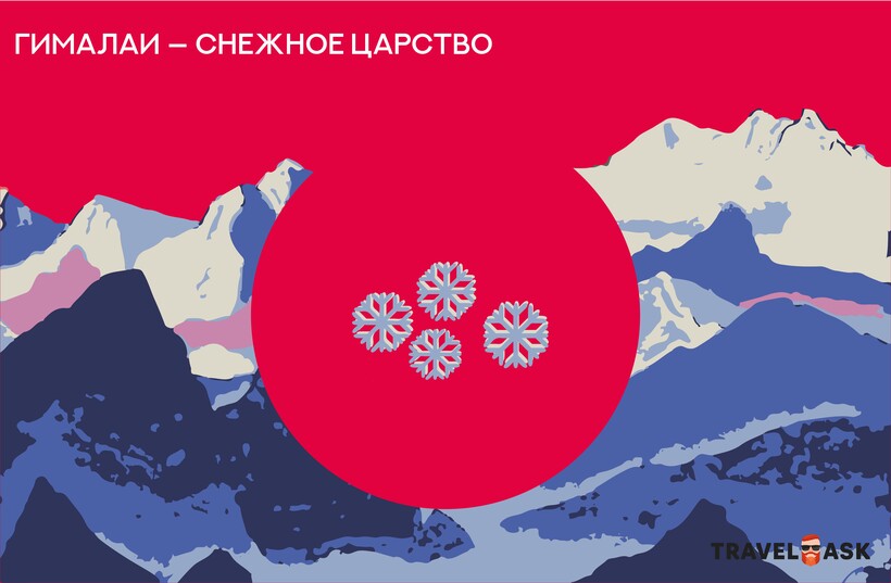Блог - Инфографика: Три факта о Гималаях Инфографика: Три факта о Гималаях