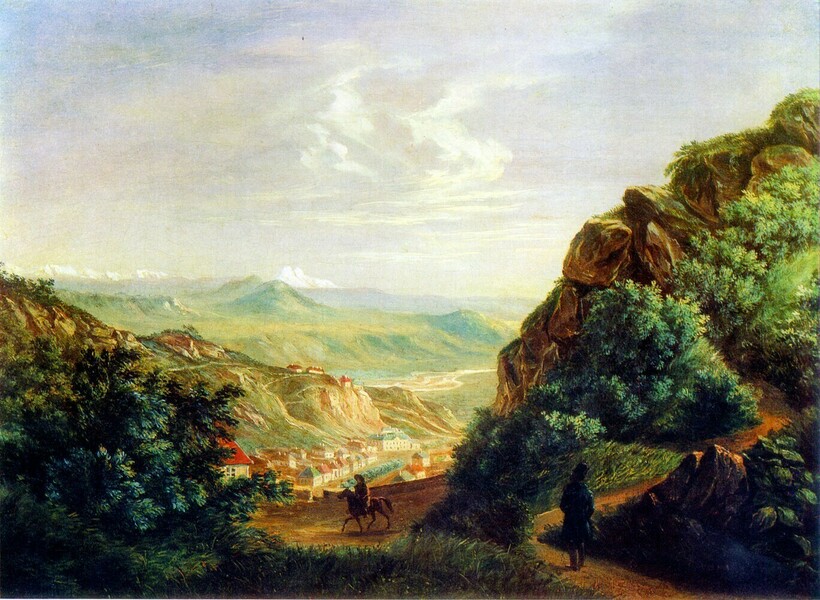 «Пятигорск», 1837-1838 годы. Михаил Лермонтов «Пятигорск», 1837-1838 годы. Михаил Лермонтов