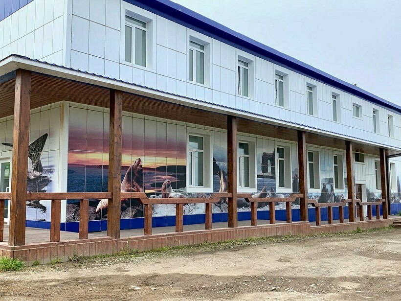 О. Беринга. Село Никольское