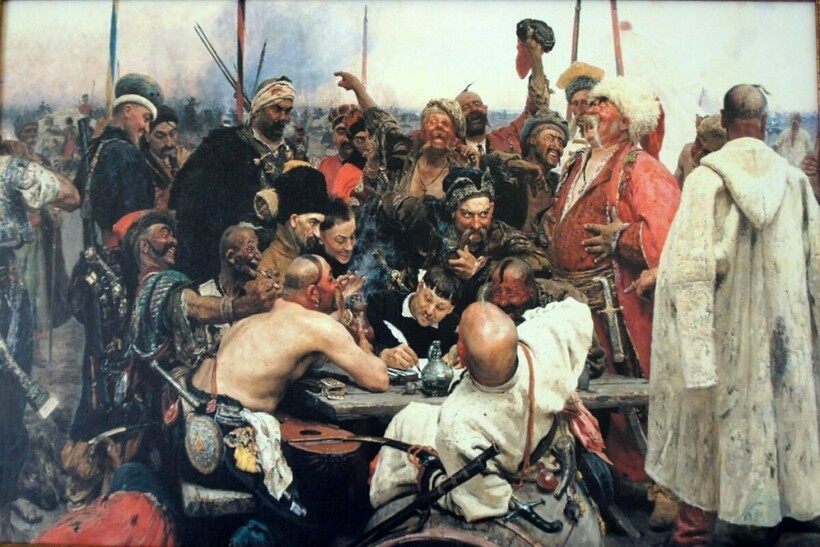 Репин — мастер бытовых сценок