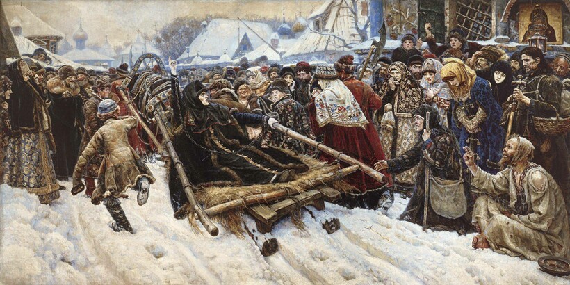 «Боярыня Морозова» Сурикова