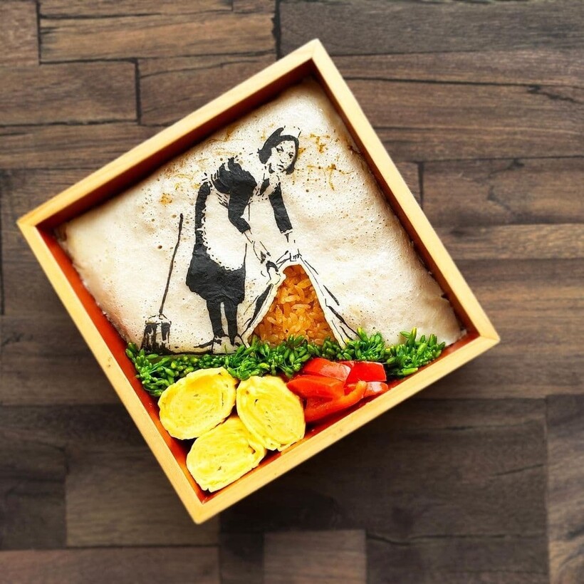 Блог - Вкусное японское искусство: 19 милых бэнто, которые создает художница для своего мужа Вкусное японское искусство: 19 милых бэнто, которые создает художница для своего мужа