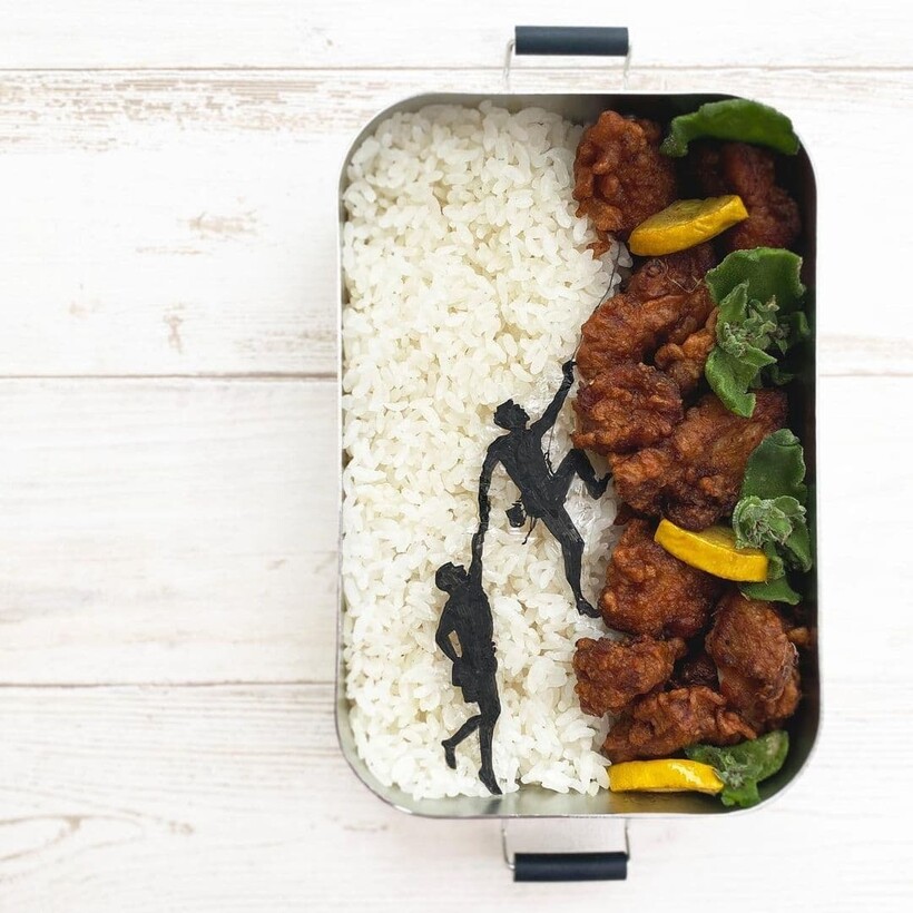 Блог - Вкусное японское искусство: 19 милых бэнто, которые создает художница для своего мужа Вкусное японское искусство: 19 милых бэнто, которые создает художница для своего мужа
