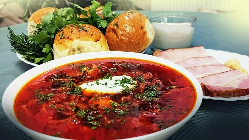Французы тоже любят борщ Французы тоже любят борщ