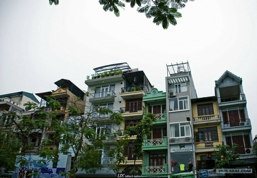 Узкие дома во Вьетнаме Узкие дома во Вьетнаме