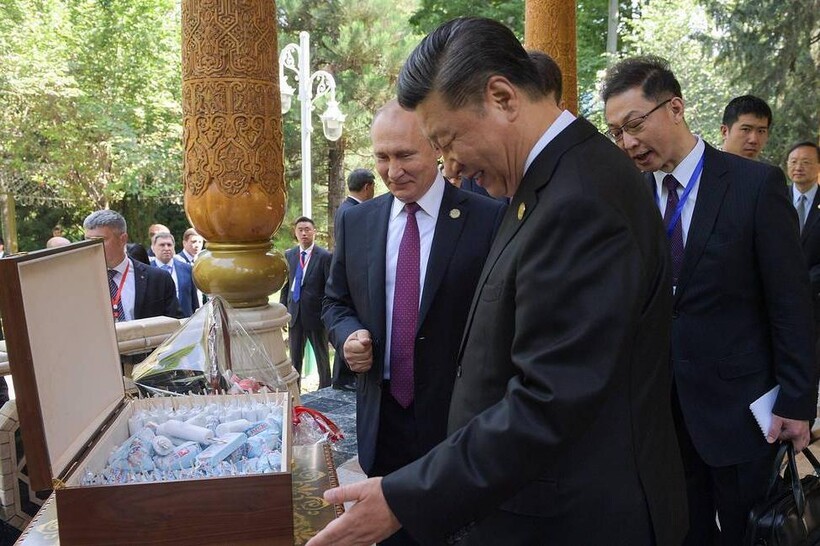 Подарок от президента. Фото: kremlin.ru Подарок от президента. Фото: kremlin.ru