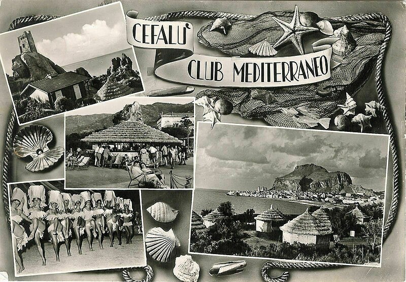 Club Med на острове Сицилия, 1961 год. Фото: vokrugsveta.ru Club Med на острове Сицилия, 1961 год. Фото: vokrugsveta.ru
