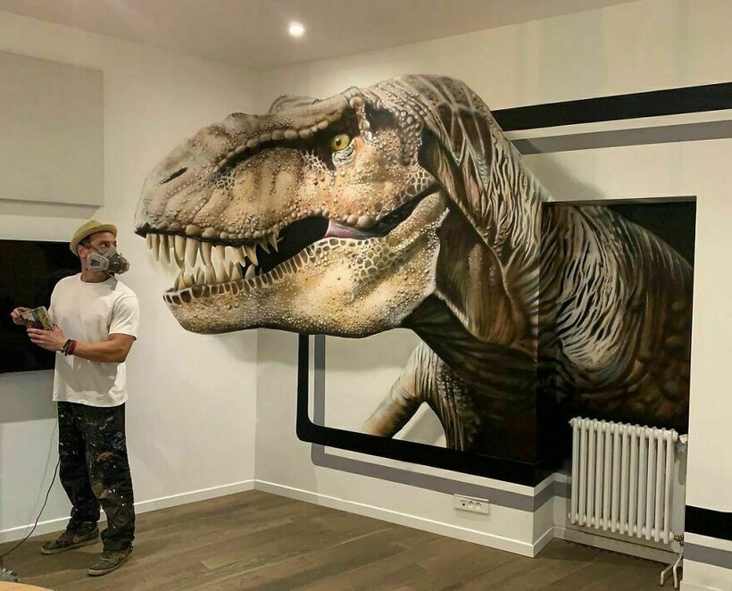 Блог - Французский художник делает 3D-граффити там, где их никто не ждет увидеть: 30 примеров Французский художник делает 3D-граффити там, где их никто не ждет увидеть: 30 примеров