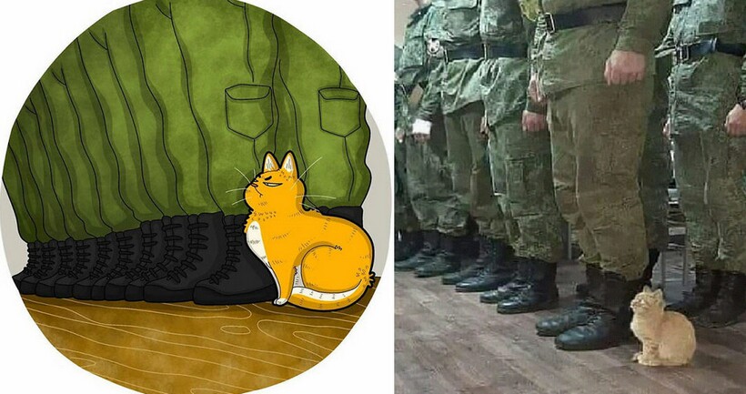 Блог - 16 работ художника, который делает рисунки самых смешных котов из интернета 16 работ художника, который делает рисунки самых смешных котов из интернета