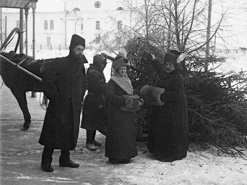 Блог - Как праздновали Рождество в царской России: старинные фотографии Как праздновали Рождество в царской России: старинные фотографии