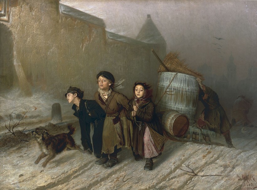 «Тройка», 1866 год. Василий Перов «Тройка», 1866 год. Василий Перов