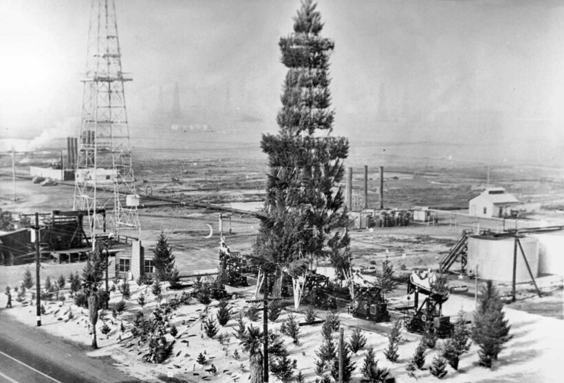 Блог - 16 фото солнечной Калифорнии, пляжи которой когда-то украшали нефтяные вышки 16 фото солнечной Калифорнии, пляжи которой когда-то украшали нефтяные вышки