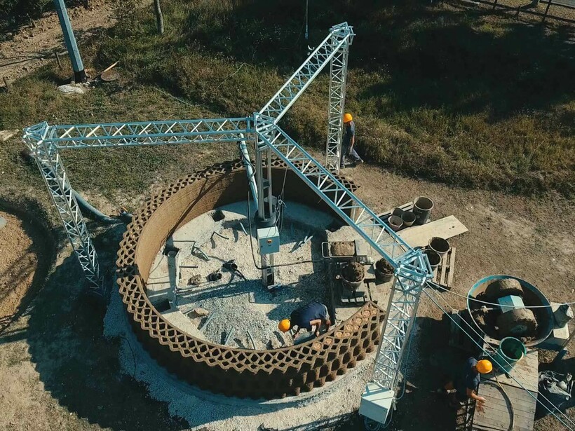 Блог - 200 часов и никакого мусора — итальянцы начали печатать 3D-дома из глины и земли 200 часов и никакого мусора — итальянцы начали печатать 3D-дома из глины и земли