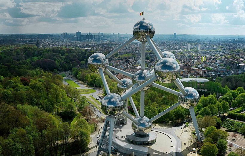 Атомиум — символ технического прогресса. Фото: atomium.be Атомиум — символ технического прогресса. Фото: atomium.be