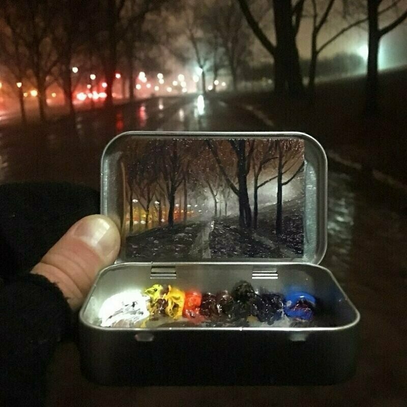 Блог - 10 интересных картин на коробках с леденцами от талантливого художника 10 интересных картин на коробках с леденцами от талантливого художника