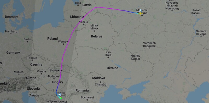 Фото: flightradar24.com Фото: flightradar24.com