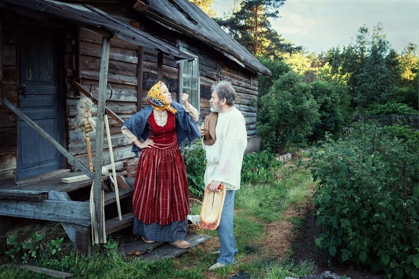 Старуха из «Сказки о рыбаке и рыбке»