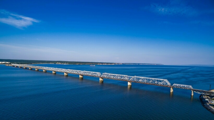 В прошлом самый длинный мост в Европе. Фото: vsegda-pomnim.com В прошлом самый длинный мост в Европе. Фото: vsegda-pomnim.com