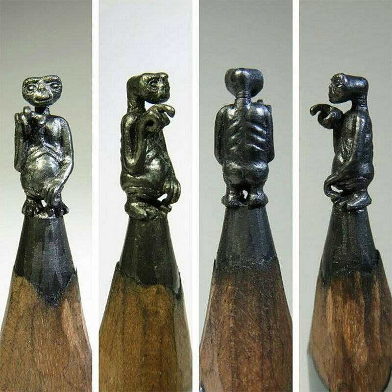 Блог - 12 работ художника, который создает скульптуры из обычного карандаша 12 работ художника, который создает скульптуры из обычного карандаша