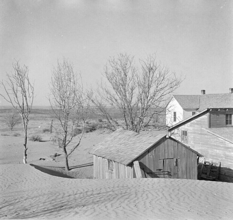 Блог - 15 кадров пыльных бурь, которые обрушились на Северную Америку 90 лет назад 15 кадров пыльных бурь, которые обрушились на Северную Америку 90 лет назад