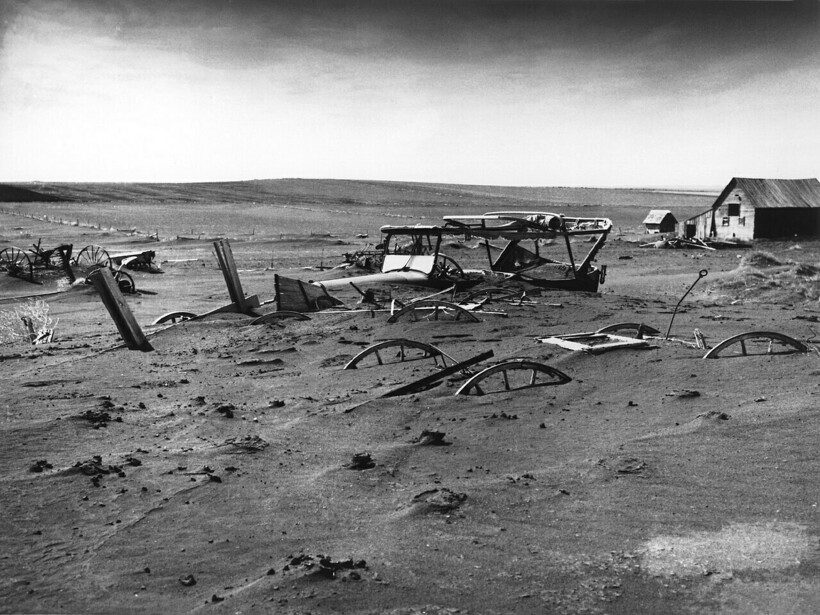 Блог - 15 кадров пыльных бурь, которые обрушились на Северную Америку 90 лет назад 15 кадров пыльных бурь, которые обрушились на Северную Америку 90 лет назад