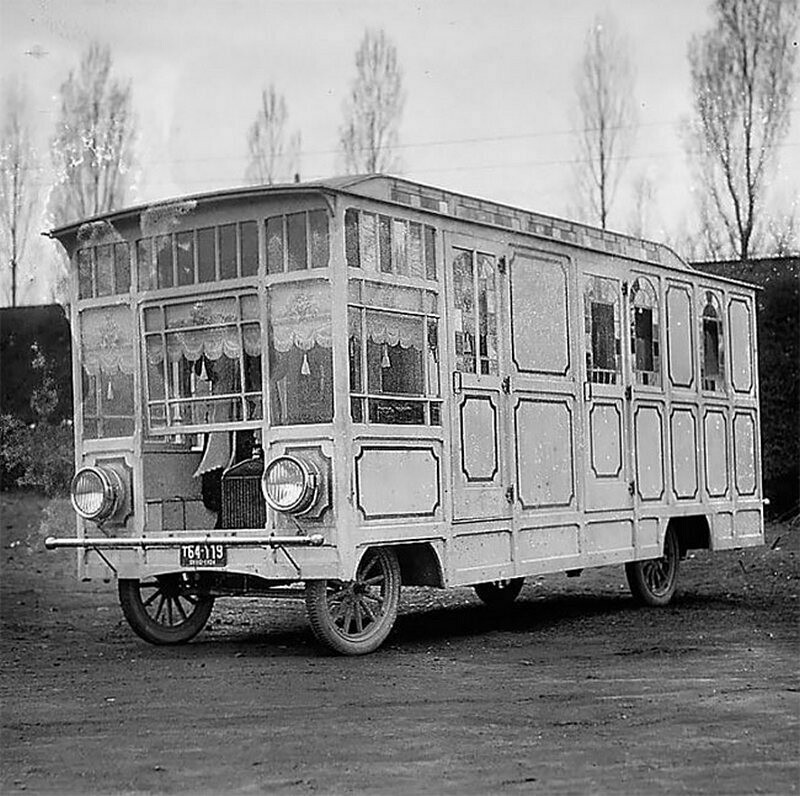 Блог - 11 сумасшедших автодомов столетней давности 11 сумасшедших автодомов столетней давности