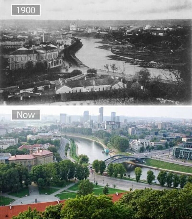 Блог - До и после: 14 фотографий городов прошлого и настоящего До и после: 14 фотографий городов прошлого и настоящего