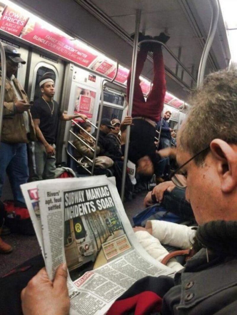 15 фотодоказательств о том, что метро ― это отдельный мир