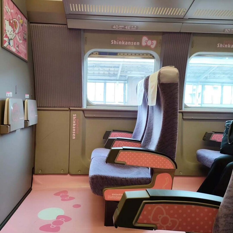 Блог - 14 чудесных снимков из поезда Hello Kitty, который курсирует по Японии 14 чудесных снимков из поезда Hello Kitty, который курсирует по Японии